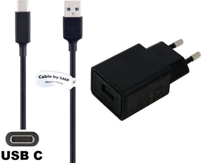 OneOne 2A lader + 1,0m sterke USB C kabel. TUV / GS 100% veilig. Standaard oplader adapter past op Samsung Galaxy M07, F07, M17, F17, Z TriFold, Tab A11 / A11+, Tab S11 / S11 Ultra, Tab S5e, Tab S6, Tab S7, Tab S8