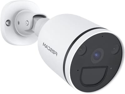 Beveiligingscamera Buiten - Nachtzicht Camera - Huis Beveiligen - Kleur Nachtzicht - 4 MP Resolutie - Wit