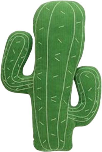 Cactus - Sierkussen in vorm van Cactus - Vormkussen – Groen 40x55 cm - Luxe Pluche Sierkussen voor Kinderkamer & Woondecor – RBAN SPCTRA®