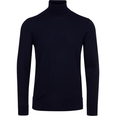 Calvin Klein - Superior Wool Turtle Neck Lupetto K102751 black