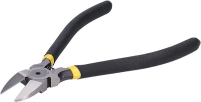 Lange Neus Tang - Snijtang Punt - Elektronica Reparatie - Koolstofstaal Constructie - 6 Inch - Grijs