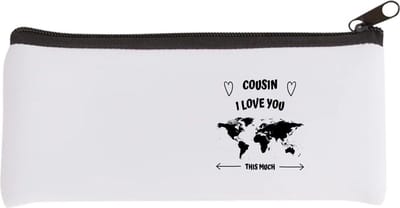 Akyol - cousin i love you this much Etui - Neef - geweldige neef - liefste neef - verjaardag - cadeau - kado - bedankje - geschenk - 20 bij 9 cm