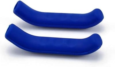 Ergonomische Remhendel Covers voor Fietsen - Antislip Handvat Bescherming voor Mountainbikes en Racefietsen - Silicone Gel Remhandvat Bescherming - Blauw, 2 Paar