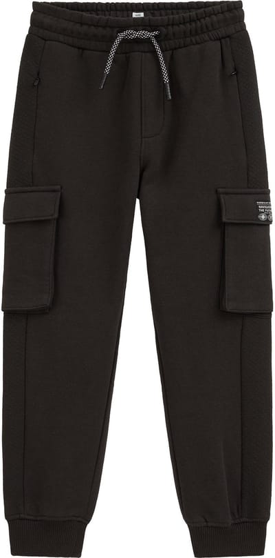 WE Fashion Jongens regular fit joggingbroek met cargozakken