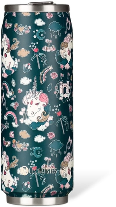 Les Artistes Paris Thermosbeker blik 500ml - met geïntegreerd rietje - Unicorn - LP-A4223