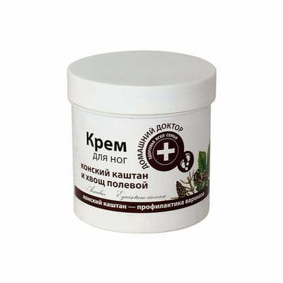 Natuurlijke en doeltreffende Been crème met paardenkastanje - zwaar gevoel - zwelling 250 ml