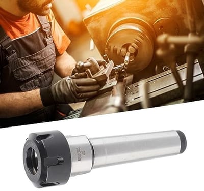 Dailygoods- Collet Holder Hoge Precisie - ER20-M12/ER25-M12 - Carbon Staal - Eenvoudige Installatie - Schokbestendig - Lange Levensduur - Spantang