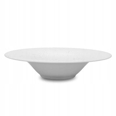 Diep bord Daisy 30 cm met zwarte stippen - Porselein