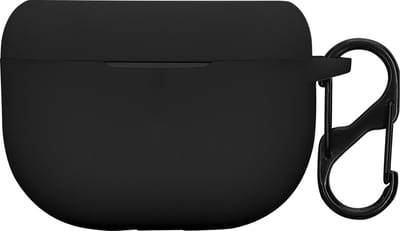 kwmobile cover voor oordopjes case - geschikt voor Jabra Elite 8 Active - Trendy beschermhoes draadloze oordopjes in zwart