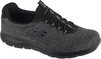 Skechers Sport Heren SUMMITS FORTON Sneakers WIDE FIT Herenschoenen Zwart