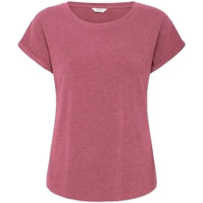Dames katoenen en viscose T-shirt b.young Pamila