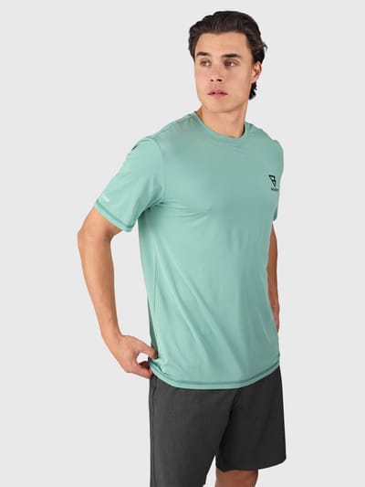 Brunotti - Aquarider - T-Shirt Bottle Green - T-Shirt Heren - UPF 50+ Zonnewerend - Sneldrogend - S