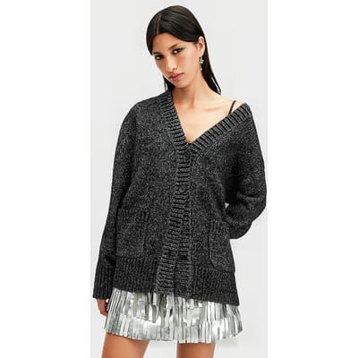 AllSaints Sabrina Cardigan Black Maat: XS | Cardigans Outlet | Dames | Zwart