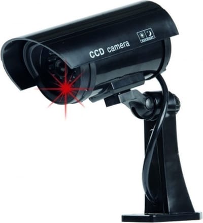 Dummy beveiligingscamera - binnen en buiten - draadloos - op batterij