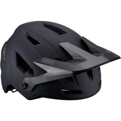 BBB Cycling Shore Mountainbike Helm - Fietshelm Volwassenen - Sporthelm - Mat Zwart - Maat M - BHE-59