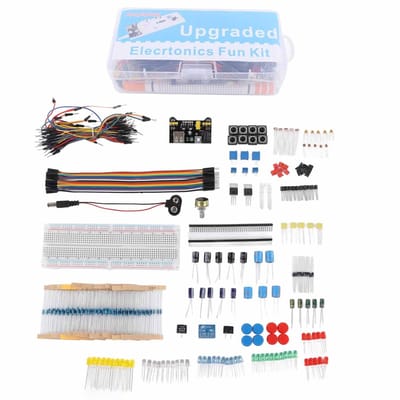 Dailygoody - Elektronica-componentenset - Breadboard-accessoires - Compleet assortiment - 830 Verbindingspunten - Voor R3-ontwikkelingsbord - Geschikt