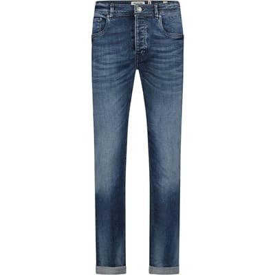 Circle of Trust Connor Blue Clouds Size: W29 | Slim Outlet | Heren | Blauw