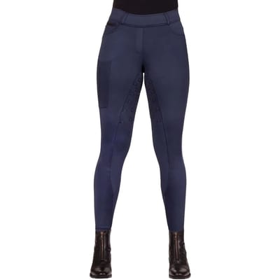 Legging rijden met volledige grip voor dames QHP Jorine