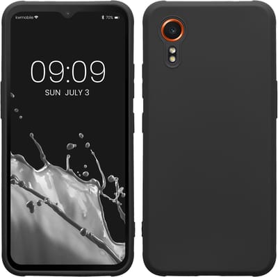 kwmobile telefoonhoesje geschikt voor Samsung Galaxy Xcover7 - Hoesje voor smartphone - Back cover in donkergrijs
