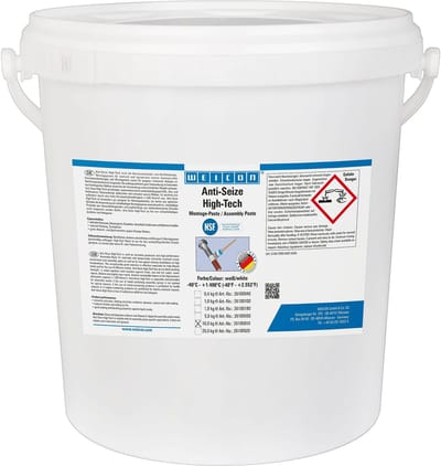 Weicon Anti-Seize High-Tech – Montagepasta 10 kg – Metaalvrije corrosiebescherming
