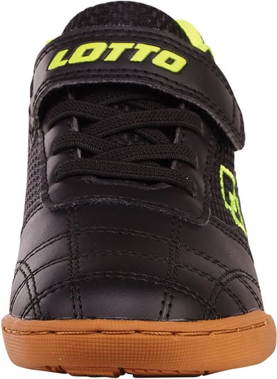 Lotto Schoenen WHIZZER K Lage kindersneaker 2600120K Zwart/Geel