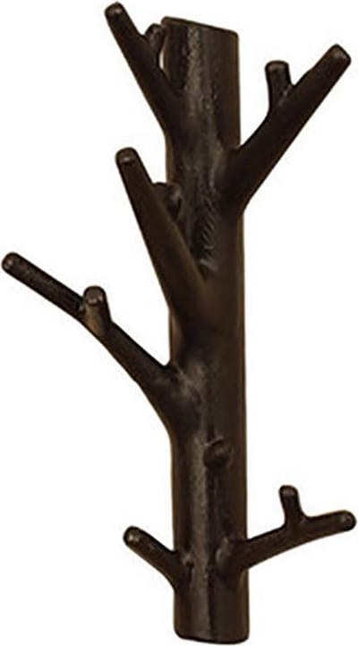 Bosign Design Ophanghaak Tak verzinkt staal  8,5 x 17 x 6 cm | antiek zwart