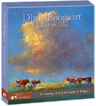 Kaartenmapje Dinie Boogaart - Lucht en Land