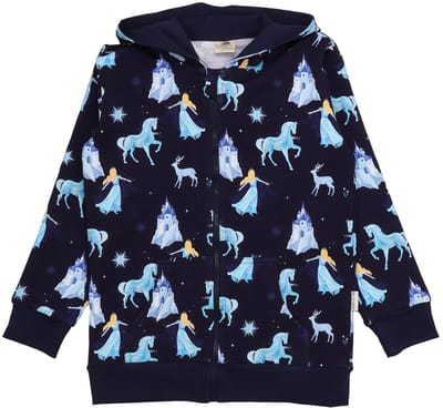 Walkiddy® Sweat Jacket “Fantastic Wonderland” – GOTS-gecertificeerd Biologisch Katoen | Comfort & Duurzaamheid voor Kinderen – 92