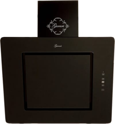 GURARI GCH S 155 60 BL PRIME N wasemkap, Afzuigkap 60 cm, zwart glas, 1000m³/h