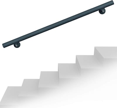 Trapleuning - Manoir Balustrade - Veilige Steun - Poedercoating Afwerking - 100 cm - Antraciet