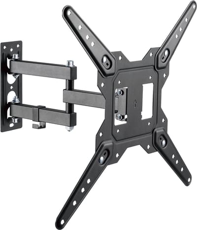 Maclean TV- of monitobeugel, universeel, max VESA 400x400, 23-55", 30kg, zwart, MC-701N