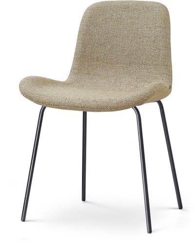 Nolon Nora-Fé Eetkamerstoel taupe melange - zwart onderstel