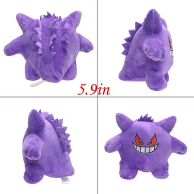 Nieuwe Pokemon Slaap Gengar Pluche Speelgoed Anime Pocket Monster Mega Gengar Pluche Poppen Verjaardagscadeaus Kinderen purple