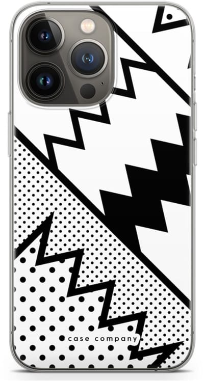 Case Company® - Hoesje geschikt voor iPhone 13 Pro hoesje - Pop Art #5 - Soft Cover Telefoonhoesje - Bescherming aan alle Kanten en Schermrand