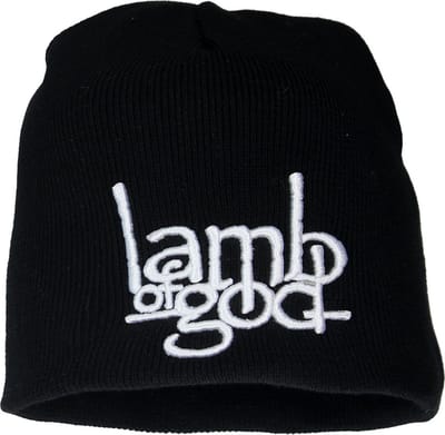Lamb Of God Logo Beanie Muts - Officiële Merchandise