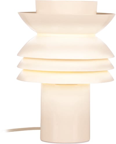 Lucide YINDRA - Tafellamp - Ø 17,5 cm - 1xE27 - Beige | Vibes