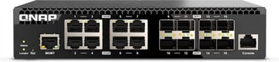 QNAP QSW-M3216R-8S8T 16-Port 10GbE Layer 2 Web Managed Switch