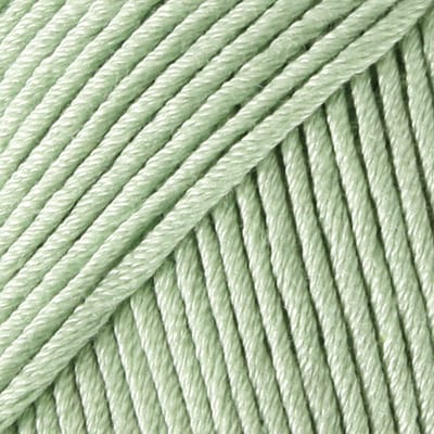 DROPS Muskat Uni Colour - 20 licht mintgroen - Katoen Garen