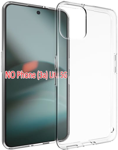 MobyDefend Hoesje - Geschikt voor Nothing Phone (3a) Lite - Transparante TPU Backcover - Volledig Doorzichtig