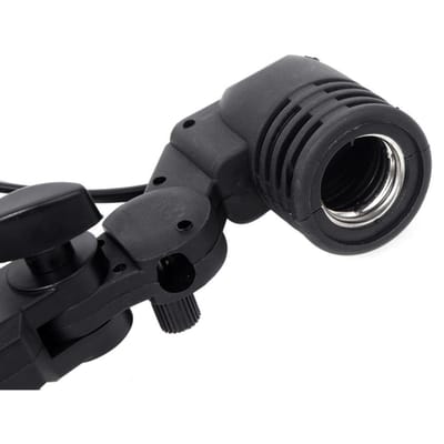 Support de lampe photo E27 EU Plug
