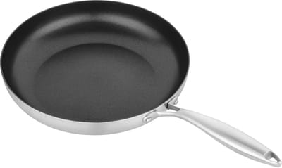 Koekenpan - Antiaanbakpan - Koken en braden - 5-laags constructie - Ø 26 cm - Zwart