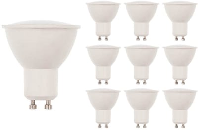 VITO LED Spot PAR16 GU10 - 6.5W (vervangt 50W) - 513lm - 2700K - 220-240V - Ø50mm - Energiezuinig - 10 stuks
