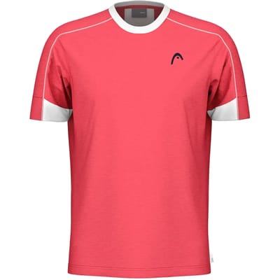 Head Racket Play Tech T-shirt Met Korte Mouwen Rood L Man