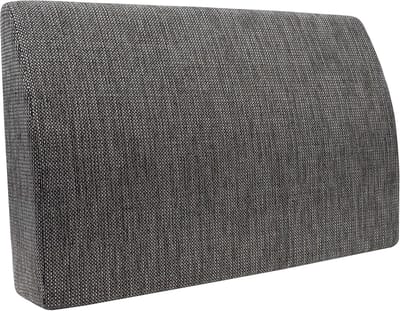 Rugkussen Bed - Leeskussen Sofa - Ontspannen Zitten - Afneembare Hoes - 70x45x15 cm - Grijs