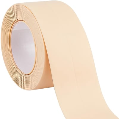 Dailygoody - Sealing Tape - Zelfklevende Waterdichte Strip - Keuken en Badkamer - 30 cm - Hoogwaardige Kwaliteit - Bescherming - Beige