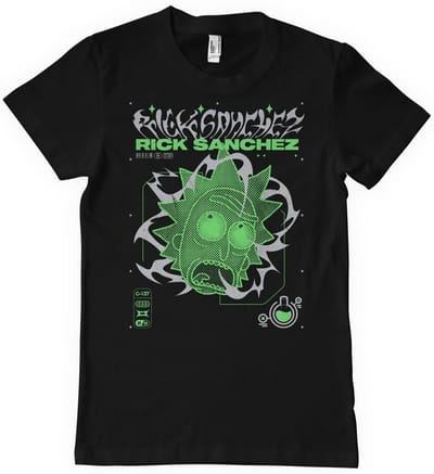Rick and Morty T-shirt Rick Sanchez Lab T-shirt WB-1-RM011-H65-15