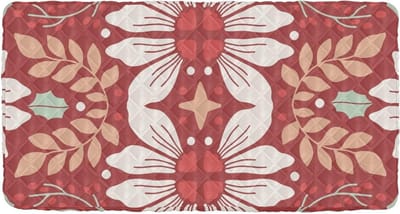 Kinderreislaken - Draagbaar bed - Comfortabel slapen - Drielaags materiaal - 126 x 63 cm - Kerstpatroon