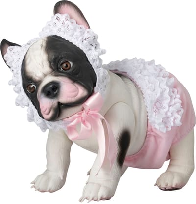 ASI DREAMS Pop - Lily Bulldog 32 Cm - Kleding - Wit/Roze