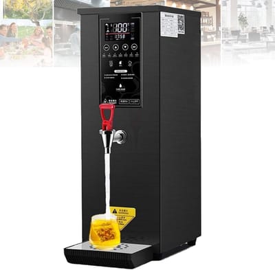 Warmwaterdispenser - Elektrische Boiler - Snel Warm Water - Automatische Temperatuur - 64cm Hoog - Zwart