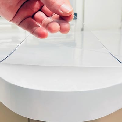 Transparante Tafelbescherming op Maat Gesneden – 2mm Dikke Folie
